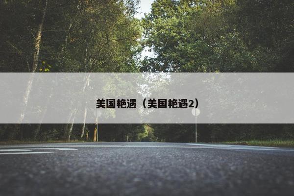 美国艳遇（美国艳遇2）