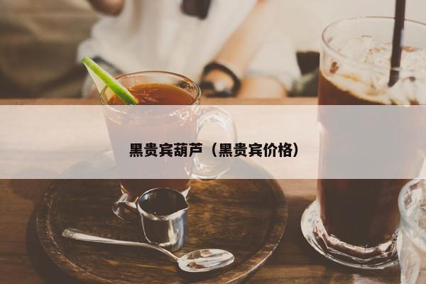 黑贵宾葫芦（黑贵宾价格）