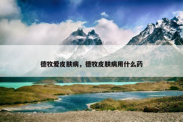德牧爱皮肤病，德牧皮肤病用什么药