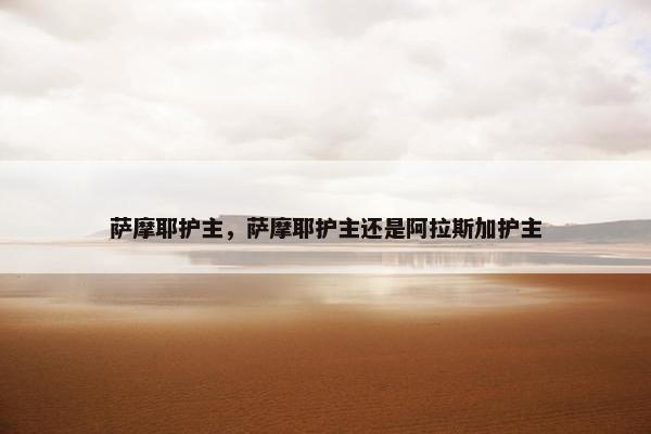 萨摩耶护主，萨摩耶护主还是阿拉斯加护主