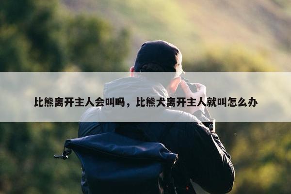 比熊离开主人会叫吗，比熊犬离开主人就叫怎么办