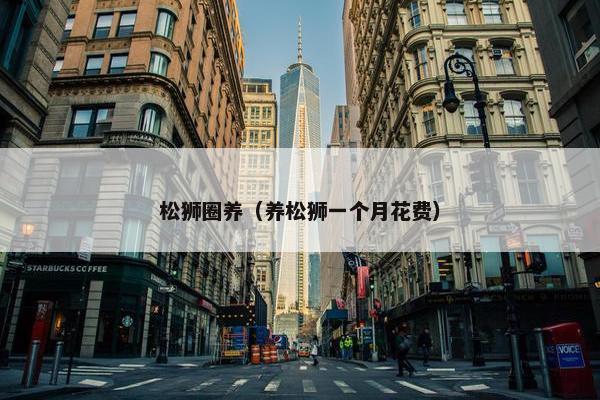松狮圈养（养松狮一个月花费）