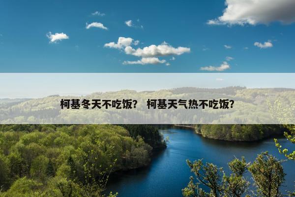 柯基冬天不吃饭？ 柯基天气热不吃饭？