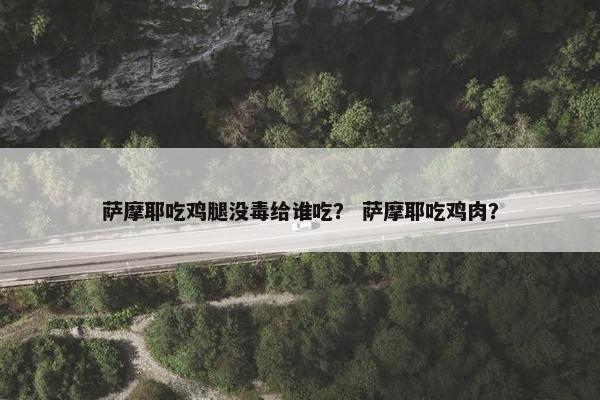 萨摩耶吃鸡腿没毒给谁吃？ 萨摩耶吃鸡肉？