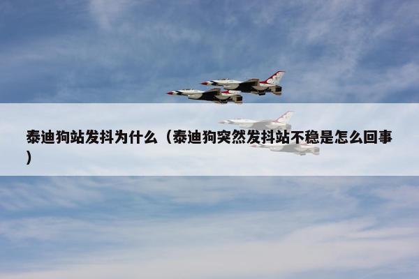 泰迪狗站发抖为什么（泰迪狗突然发抖站不稳是怎么回事）