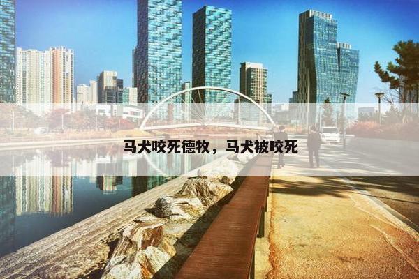 马犬咬死德牧，马犬被咬死