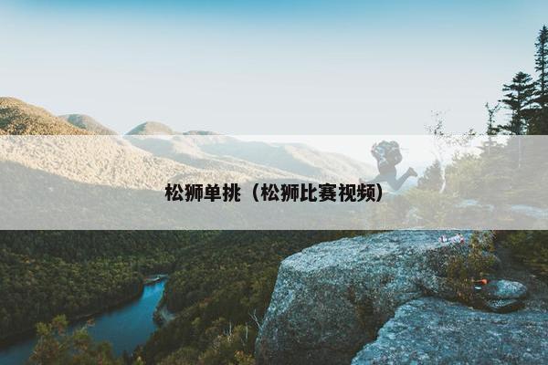松狮单挑（松狮比赛视频）