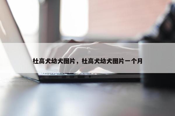 杜高犬幼犬图片，杜高犬幼犬图片一个月