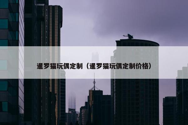 暹罗猫玩偶定制（暹罗猫玩偶定制价格）