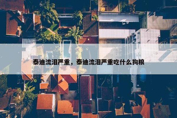 泰迪流泪严重，泰迪流泪严重吃什么狗粮