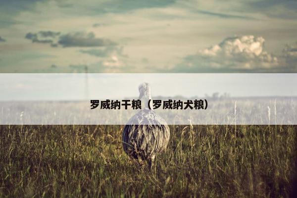 罗威纳干粮（罗威纳犬粮）