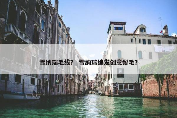 雪纳瑞毛线？ 雪纳瑞编发创意鬃毛？