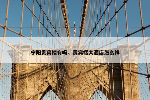 宁阳贵宾楼有吗，贵宾楼大酒店怎么样
