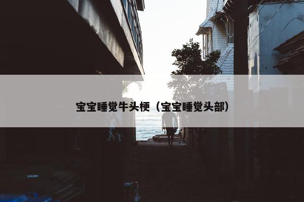 宝宝睡觉牛头梗（宝宝睡觉头部）