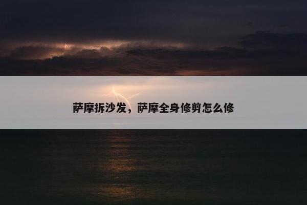 萨摩拆沙发，萨摩全身修剪怎么修