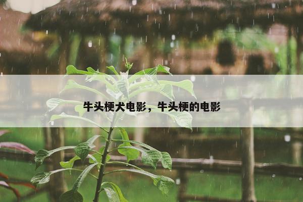 牛头梗犬电影，牛头梗的电影