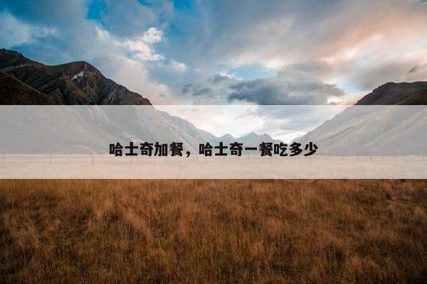 哈士奇加餐，哈士奇一餐吃多少