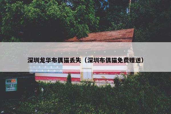 深圳龙华布偶猫丢失（深圳布偶猫免费赠送）