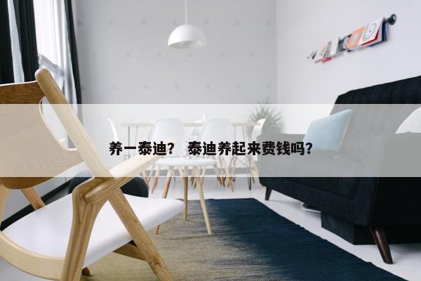 养一泰迪？ 泰迪养起来费钱吗？