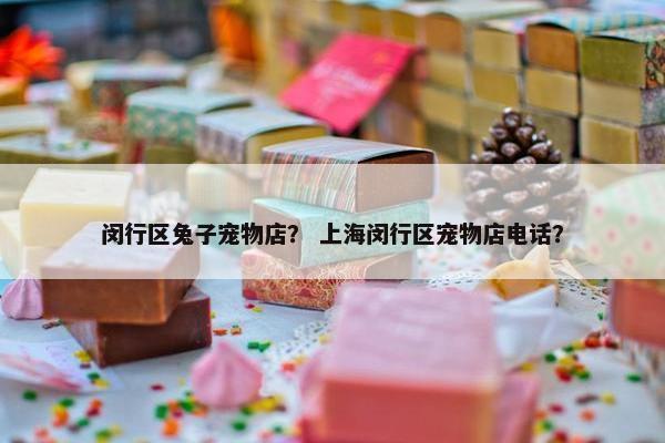 闵行区兔子宠物店？ 上海闵行区宠物店电话？