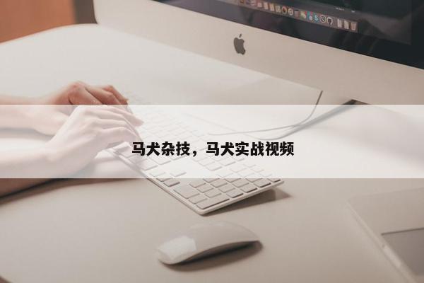 马犬杂技，马犬实战视频
