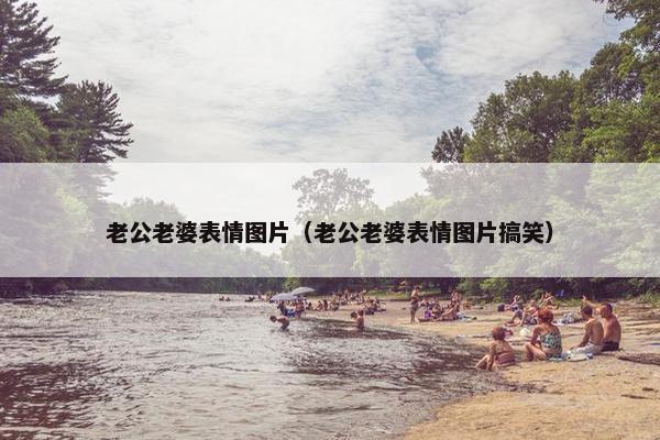 老公老婆表情图片（老公老婆表情图片搞笑）