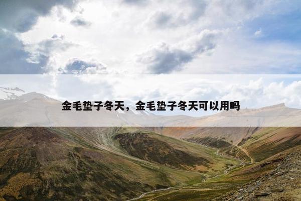 金毛垫子冬天，金毛垫子冬天可以用吗