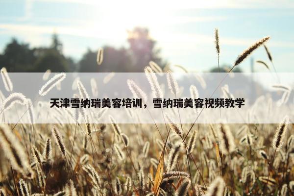 天津雪纳瑞美容培训，雪纳瑞美容视频教学