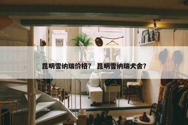 昆明雪纳瑞价格？ 昆明雪纳瑞犬舍？