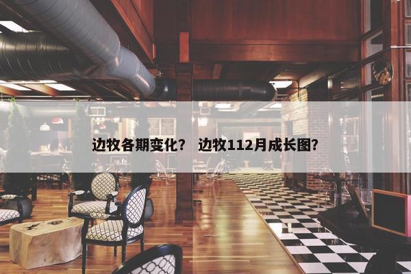 边牧各期变化？ 边牧112月成长图？