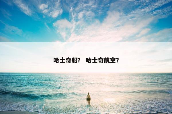 哈士奇船？ 哈士奇航空？