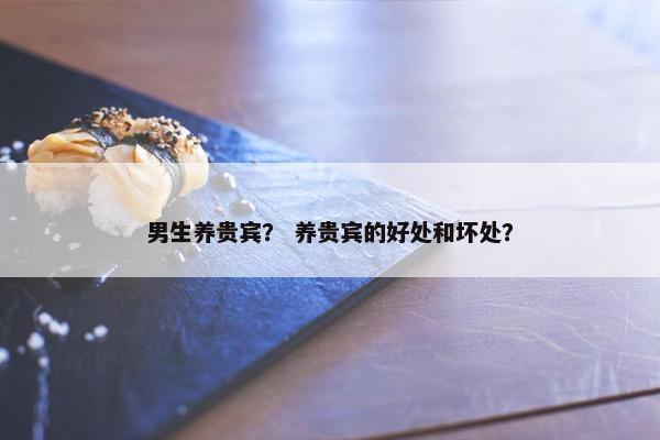 男生养贵宾？ 养贵宾的好处和坏处？
