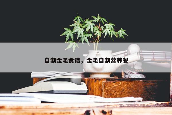 自制金毛食谱，金毛自制营养餐