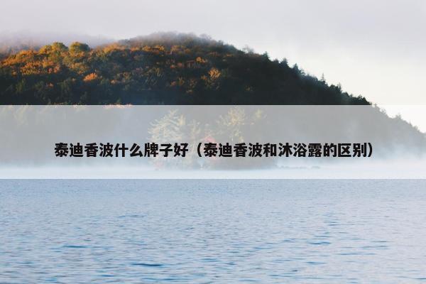 泰迪香波什么牌子好（泰迪香波和沐浴露的区别）