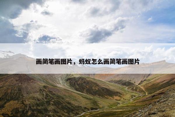 画简笔画图片，蚂蚁怎么画简笔画图片