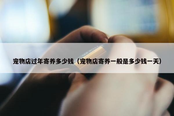宠物店过年寄养多少钱（宠物店寄养一般是多少钱一天）