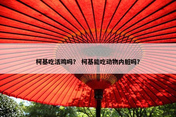 柯基吃活鸡吗？ 柯基能吃动物内脏吗？