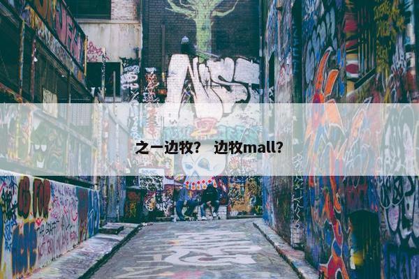 之一边牧？ 边牧mall？