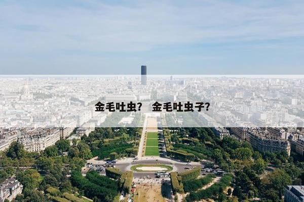 金毛吐虫？ 金毛吐虫子？