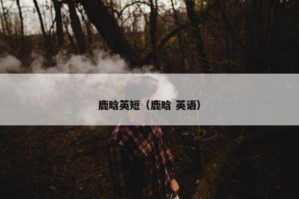 鹿晗英短（鹿晗 英语）