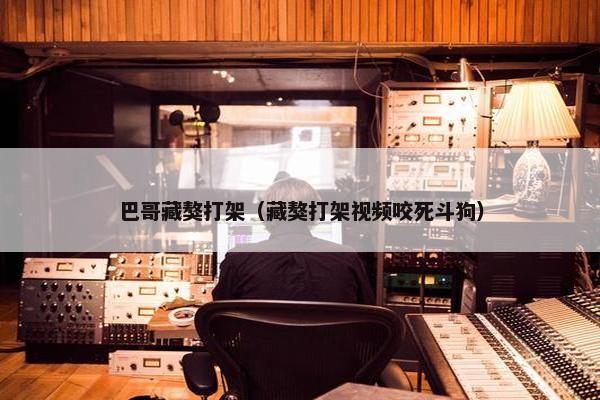 巴哥藏獒打架（藏獒打架视频咬死斗狗）