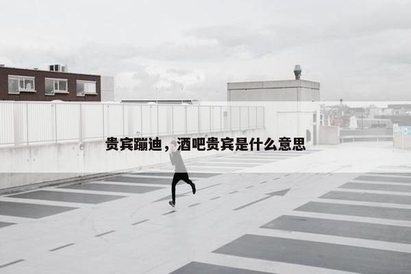 贵宾蹦迪，酒吧贵宾是什么意思