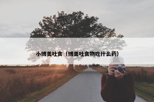 小博美吐食（博美吐食物吃什么药）